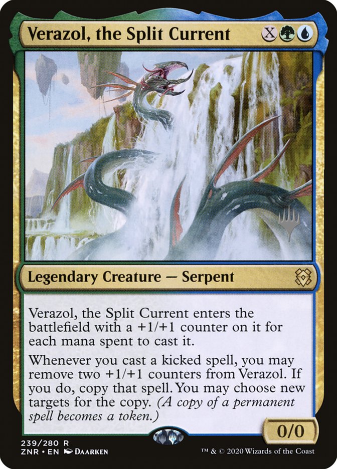 Verazol, the Split Current (Promo Pack) [Zendikar Rising Promos] | Pegasus Games WI