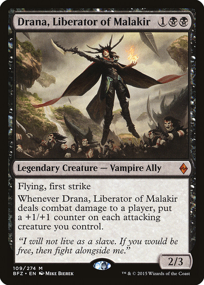 Drana, Liberator of Malakir [Battle for Zendikar] | Pegasus Games WI