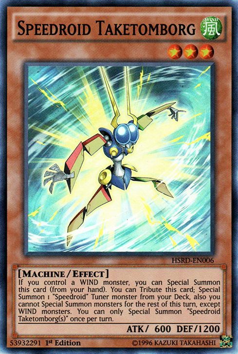 Speedroid Taketomborg [HSRD-EN006] Super Rare | Pegasus Games WI