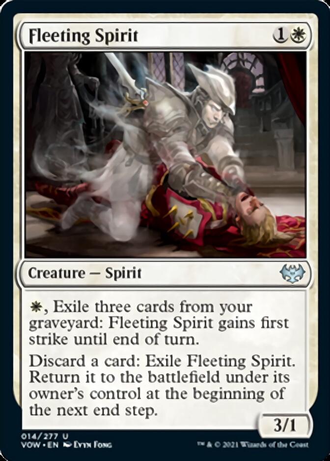 Fleeting Spirit [Innistrad: Crimson Vow] | Pegasus Games WI