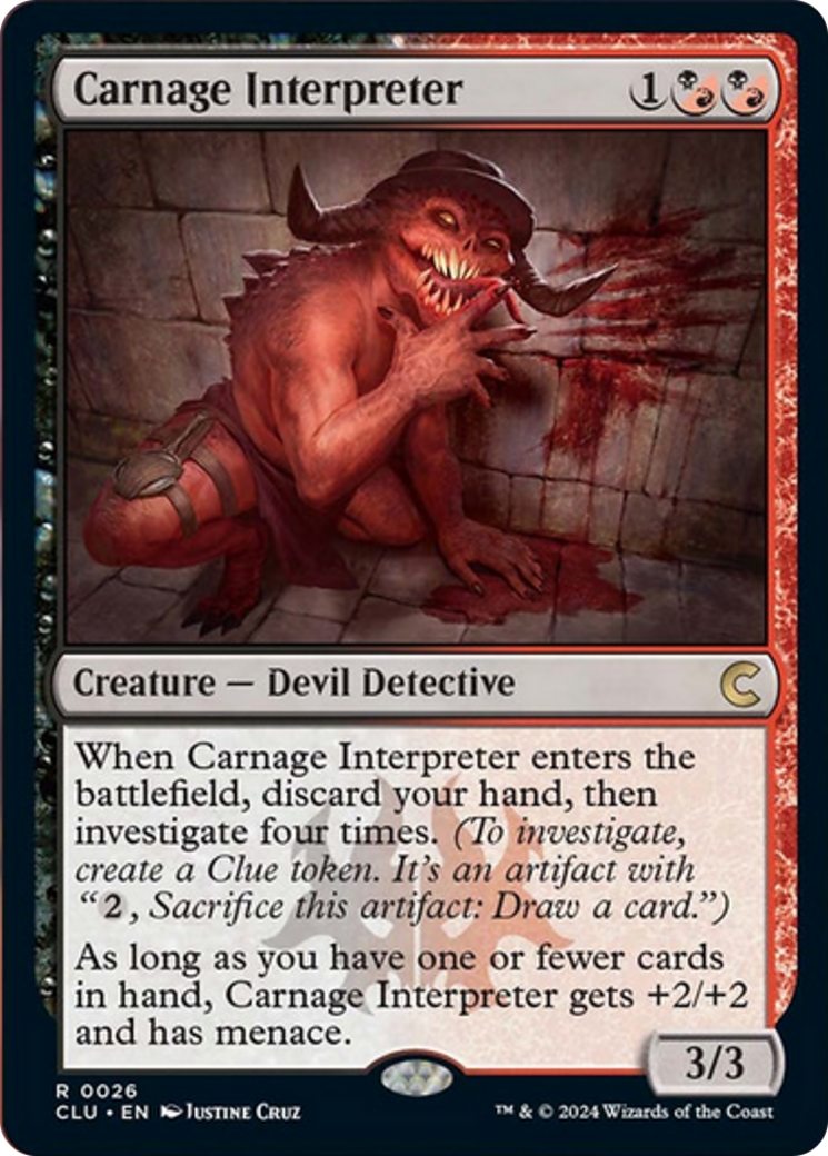 Carnage Interpreter [Ravnica: Clue Edition] | Pegasus Games WI