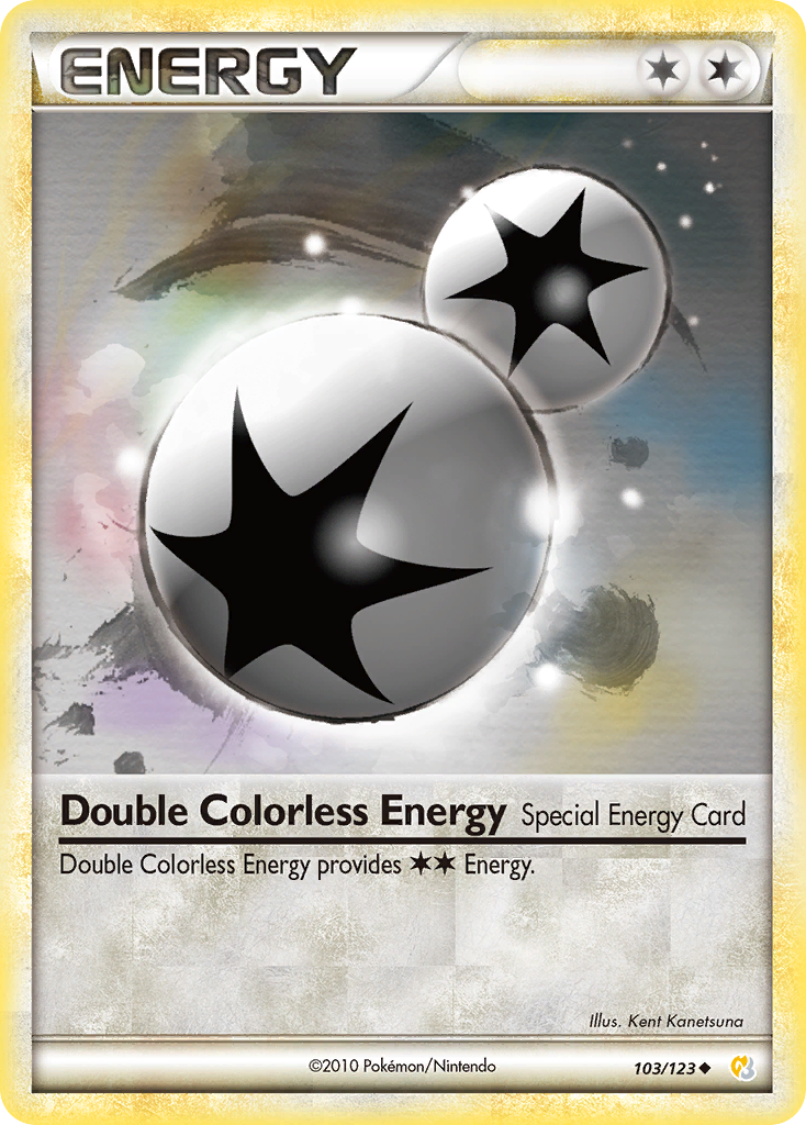 Double Colorless Energy (103/123) [HeartGold & SoulSilver: Base Set] | Pegasus Games WI