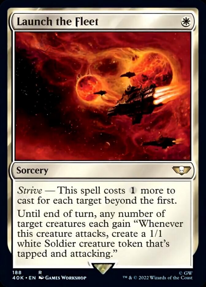 Launch the Fleet (Surge Foil) [Warhammer 40,000] | Pegasus Games WI