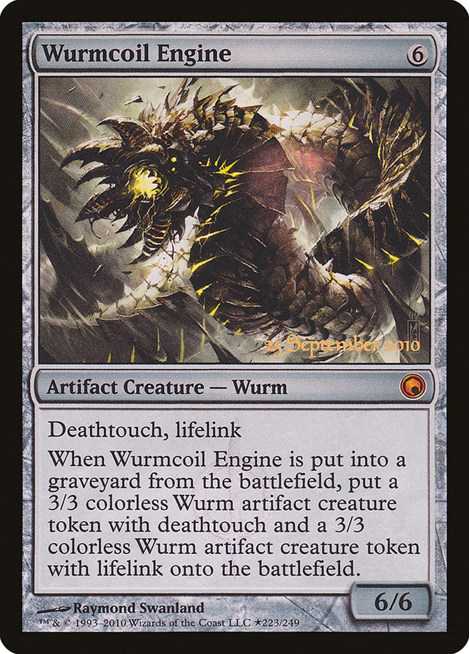 Wurmcoil Engine [Scars of Mirrodin Prerelease Promos] | Pegasus Games WI