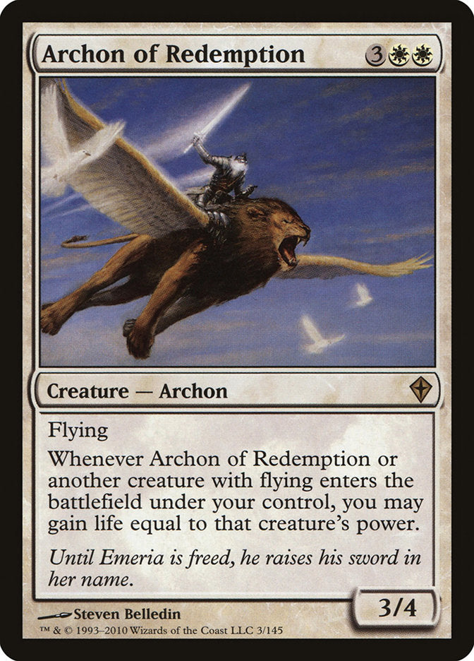 Archon of Redemption [Worldwake] | Pegasus Games WI