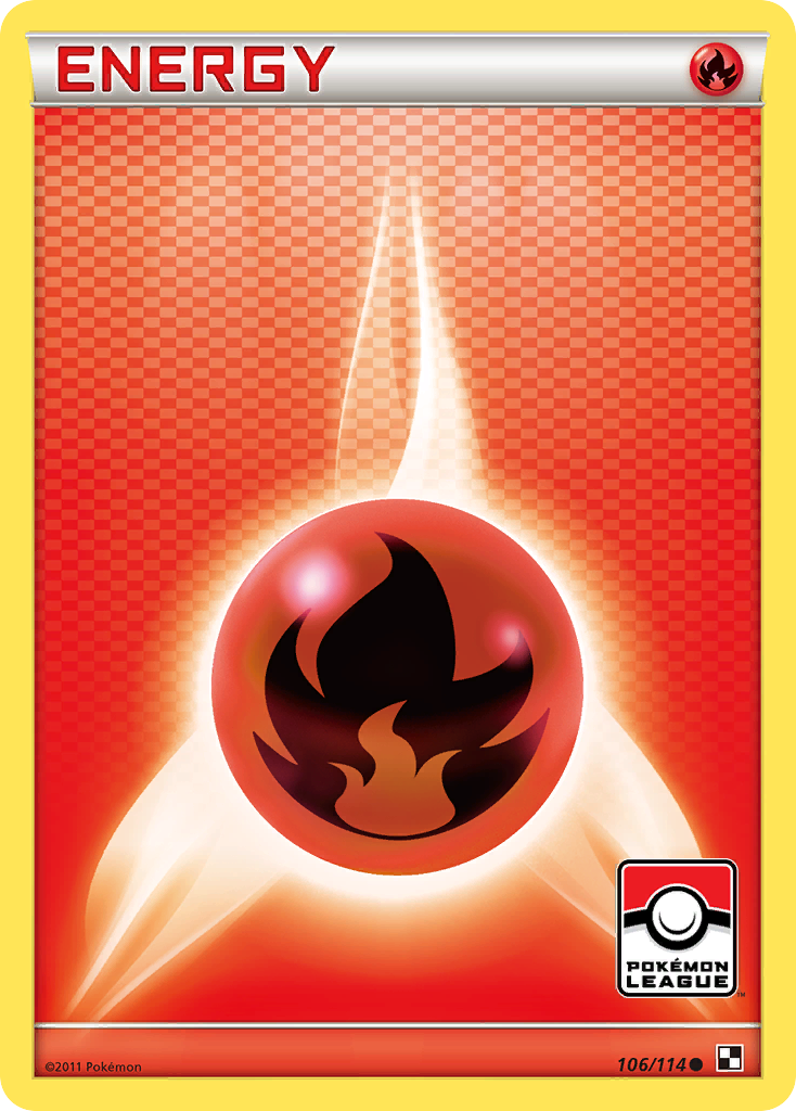 Fire Energy (106/114) [Black & White: Base Set] | Pegasus Games WI
