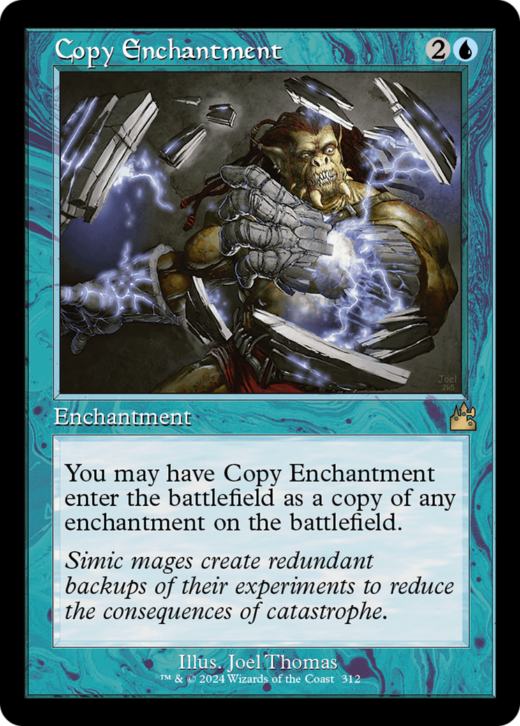 Copy Enchantment (Retro Frame) [Ravnica Remastered] | Pegasus Games WI