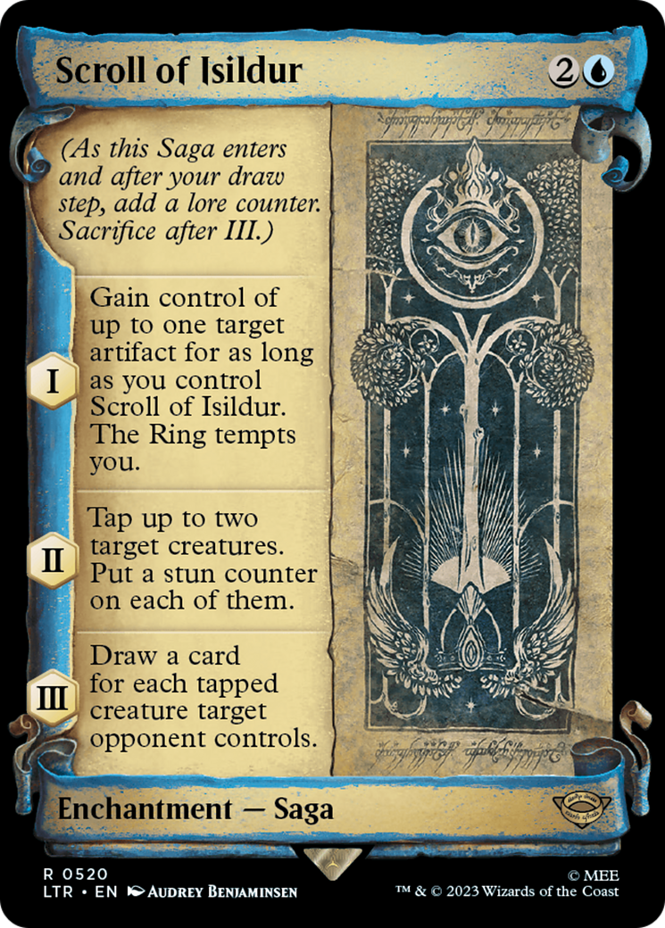 Scroll of Isildur [The Lord of the Rings: Tales of Middle-Earth Showcase Scrolls] | Pegasus Games WI