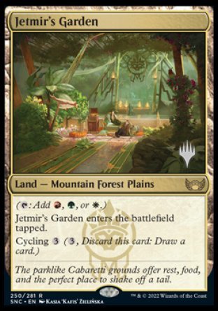 Jetmir's Garden (Promo Pack) [Streets of New Capenna Promos] | Pegasus Games WI