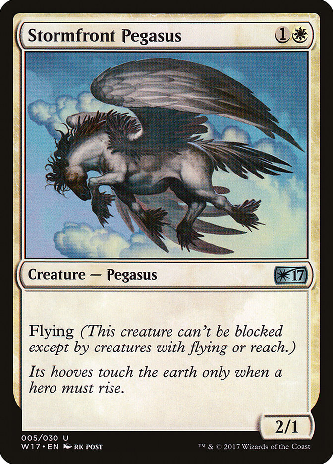 Stormfront Pegasus [Welcome Deck 2017] | Pegasus Games WI