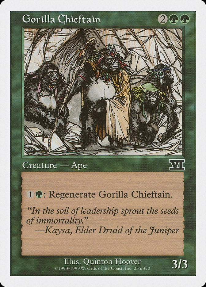 Gorilla Chieftain [Classic Sixth Edition] | Pegasus Games WI