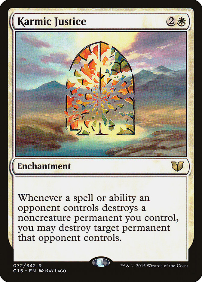 Karmic Justice [Commander 2015] | Pegasus Games WI
