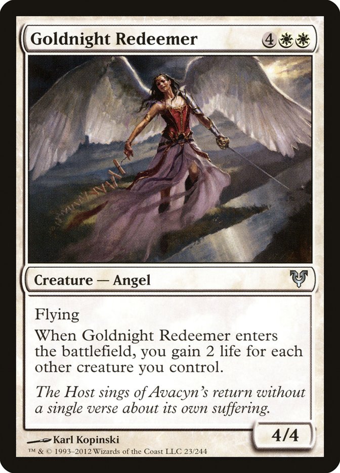 Goldnight Redeemer [Avacyn Restored] | Pegasus Games WI