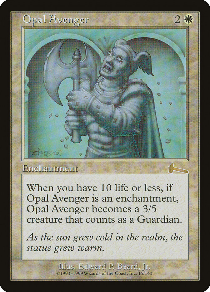 Opal Avenger [Urza's Legacy] | Pegasus Games WI
