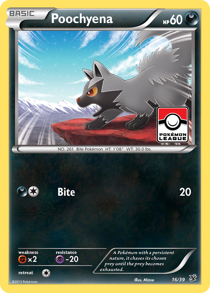 Poochyena (16/39) [XY: Kalos Starter Set] | Pegasus Games WI