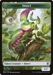 Cat // Insect Double-Sided Token [Zendikar Rising Tokens] | Pegasus Games WI