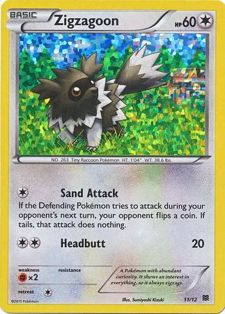 Zigzagoon (11/12) [McDonald's Promos: 2015 Collection] | Pegasus Games WI