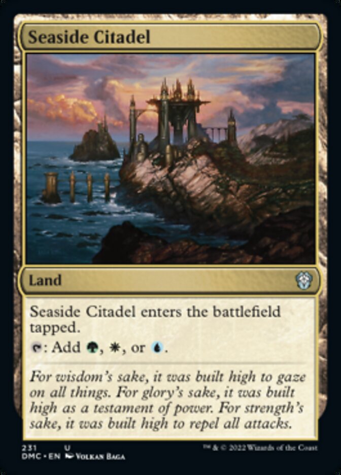 Seaside Citadel [Dominaria United Commander] | Pegasus Games WI