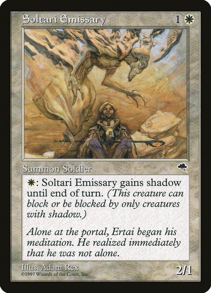Soltari Emissary [Tempest] | Pegasus Games WI