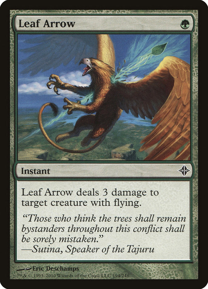 Leaf Arrow [Rise of the Eldrazi] | Pegasus Games WI