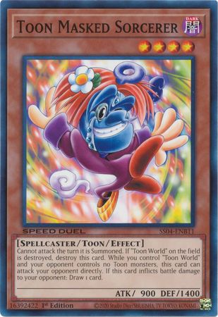 Toon Masked Sorcerer [SS04-ENB11] Common | Pegasus Games WI
