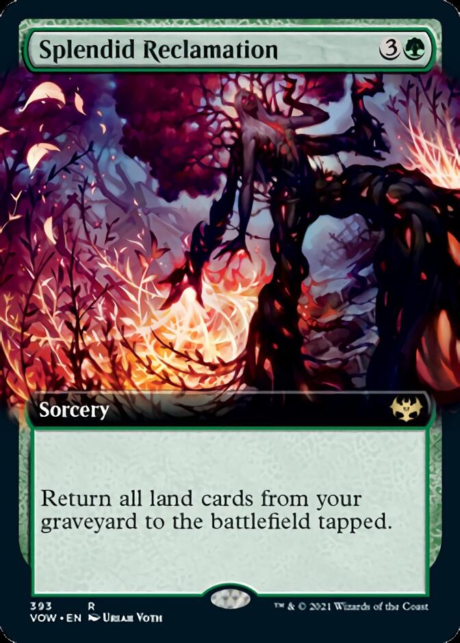 Splendid Reclamation (Extended Art) [Innistrad: Crimson Vow] | Pegasus Games WI