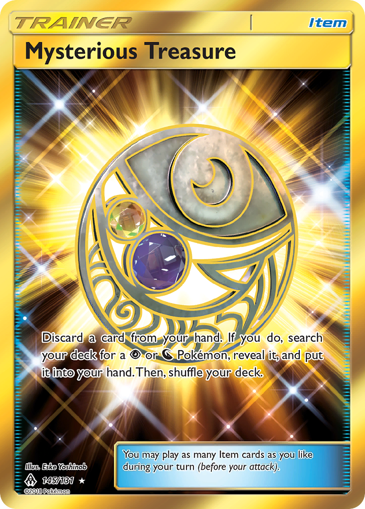 Mysterious Treasure (145/131) [Sun & Moon: Forbidden Light] | Pegasus Games WI