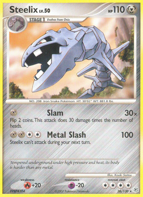Steelix (38/130) [Diamond & Pearl: Base Set] | Pegasus Games WI