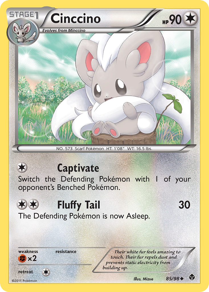 Cinccino (85/98) [Black & White: Emerging Powers] | Pegasus Games WI