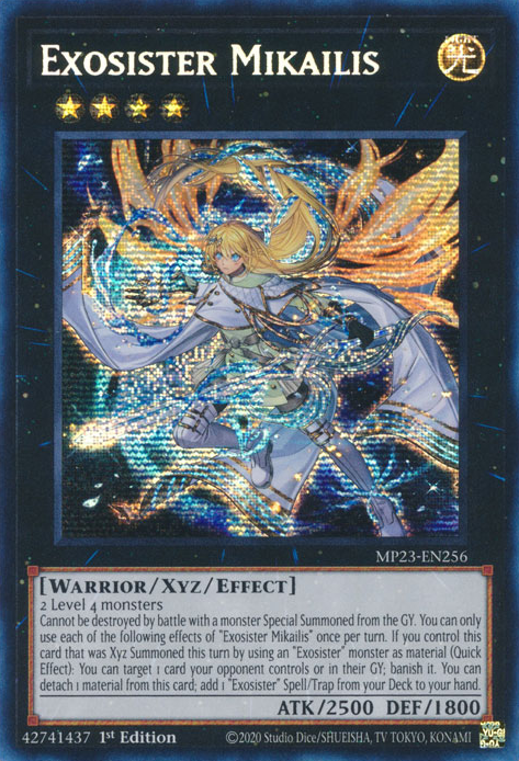 Exosister Mikailis [MP23-EN256] Prismatic Secret Rare | Pegasus Games WI