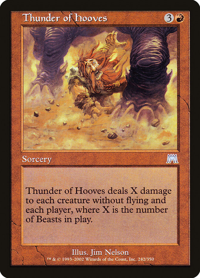 Thunder of Hooves [Onslaught] | Pegasus Games WI