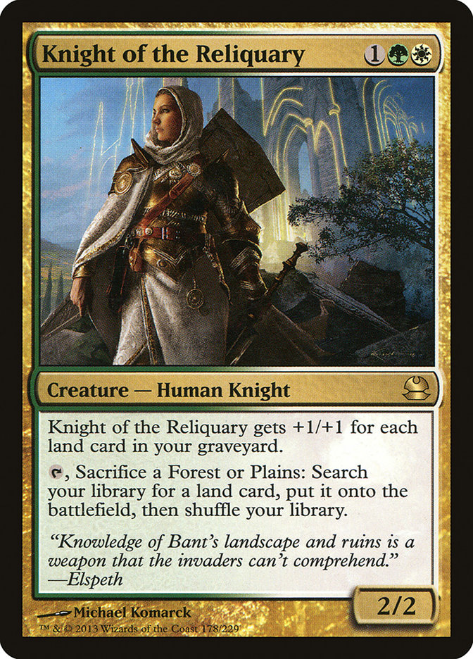 Knight of the Reliquary [Modern Masters] | Pegasus Games WI