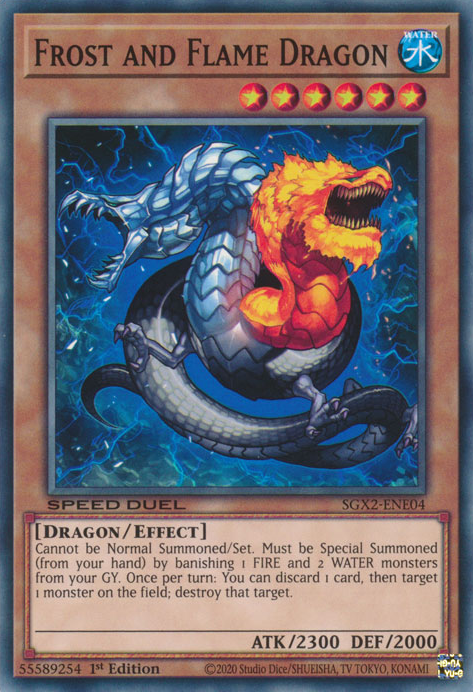 Frost and Flame Dragon [SGX2-ENE04] Common | Pegasus Games WI