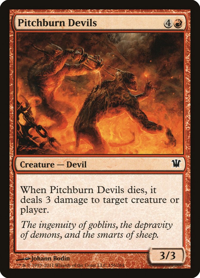 Pitchburn Devils [Innistrad] | Pegasus Games WI