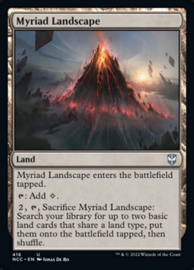 Myriad Landscape [Streets of New Capenna Commander] | Pegasus Games WI