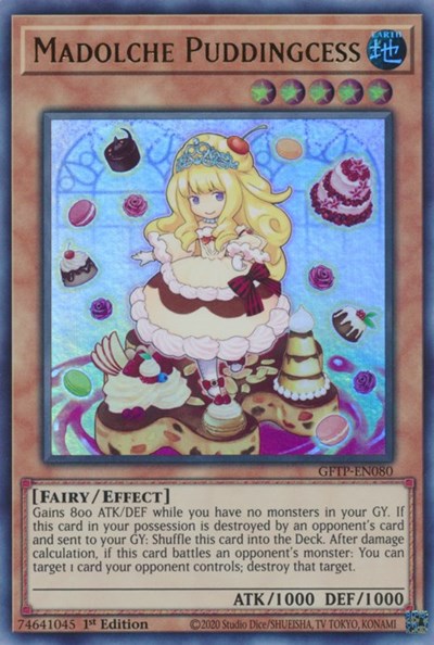 Madolche Puddingcess [GFTP-EN080] Ultra rare | Pegasus Games WI