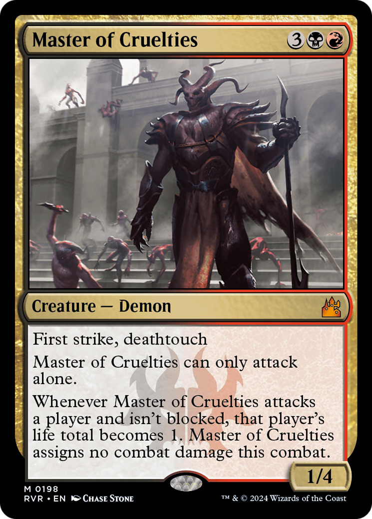 Master of Cruelties [Ravnica Remastered] | Pegasus Games WI