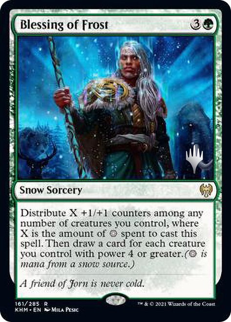 Blessing of Frost (Promo Pack) [Kaldheim Promos] | Pegasus Games WI