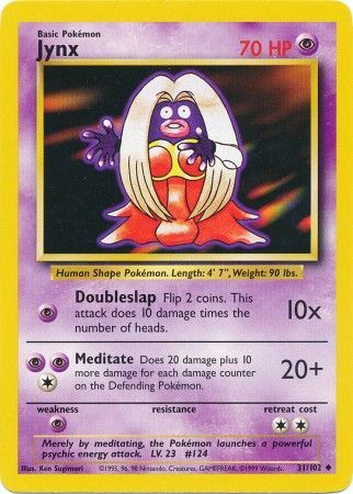 Jynx (31/102) [Base Set Unlimited] | Pegasus Games WI