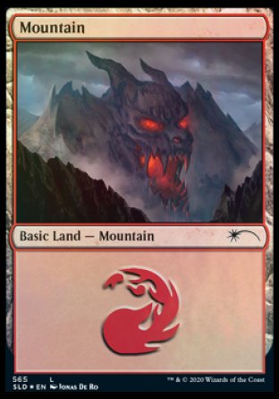 Mountain (Develish) (565) [Secret Lair Drop Promos] | Pegasus Games WI
