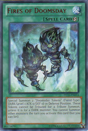 Fires of Doomsday (Red) [DL15-EN014] Rare | Pegasus Games WI