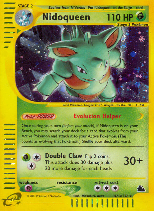 Nidoqueen (H21/H32) [Skyridge] | Pegasus Games WI