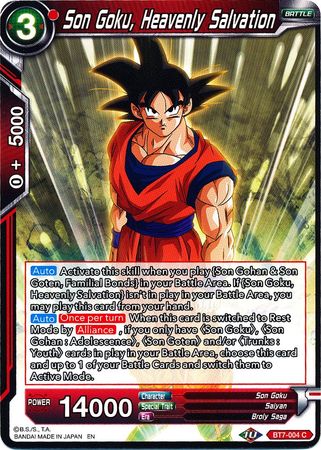 Son Goku, Heavenly Salvation [BT7-004] | Pegasus Games WI