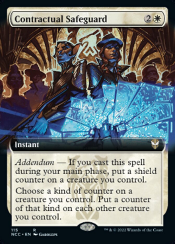 Contractual Safeguard (Extended Art) [Streets of New Capenna Commander] | Pegasus Games WI