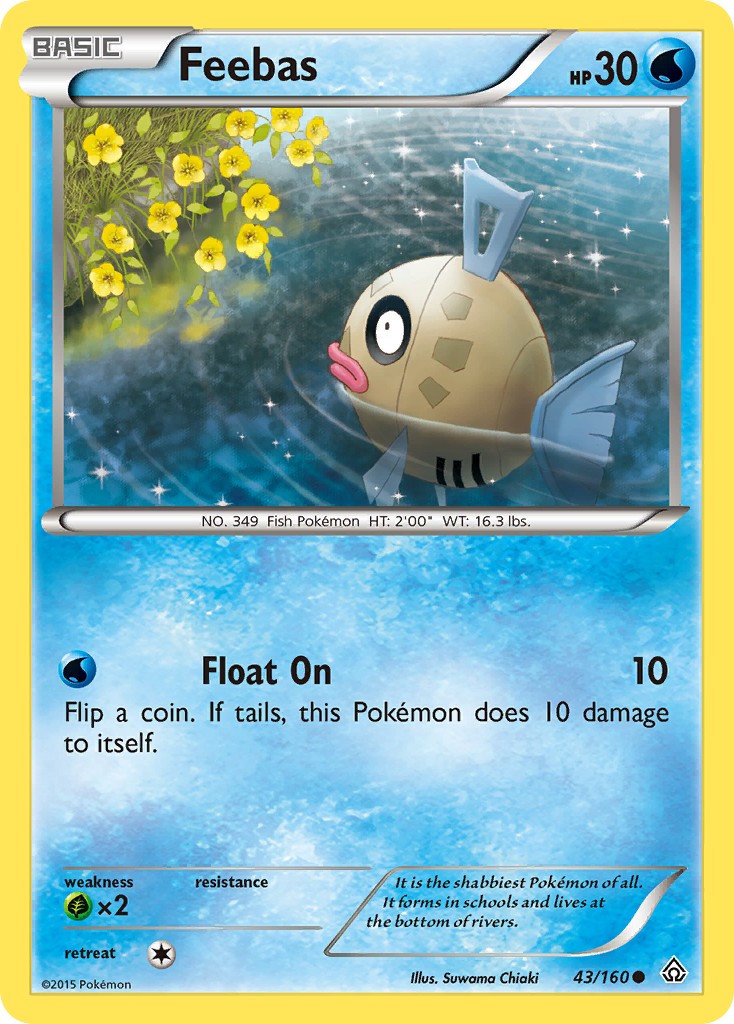 Feebas (43/160) [XY: Primal Clash] | Pegasus Games WI