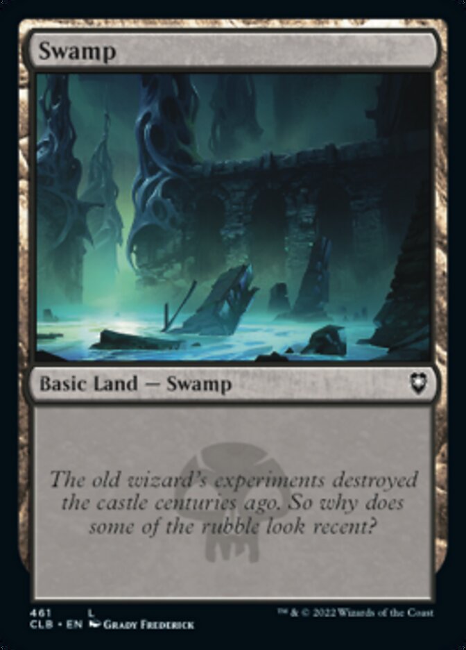 Swamp (461) [Commander Legends: Battle for Baldur's Gate] | Pegasus Games WI