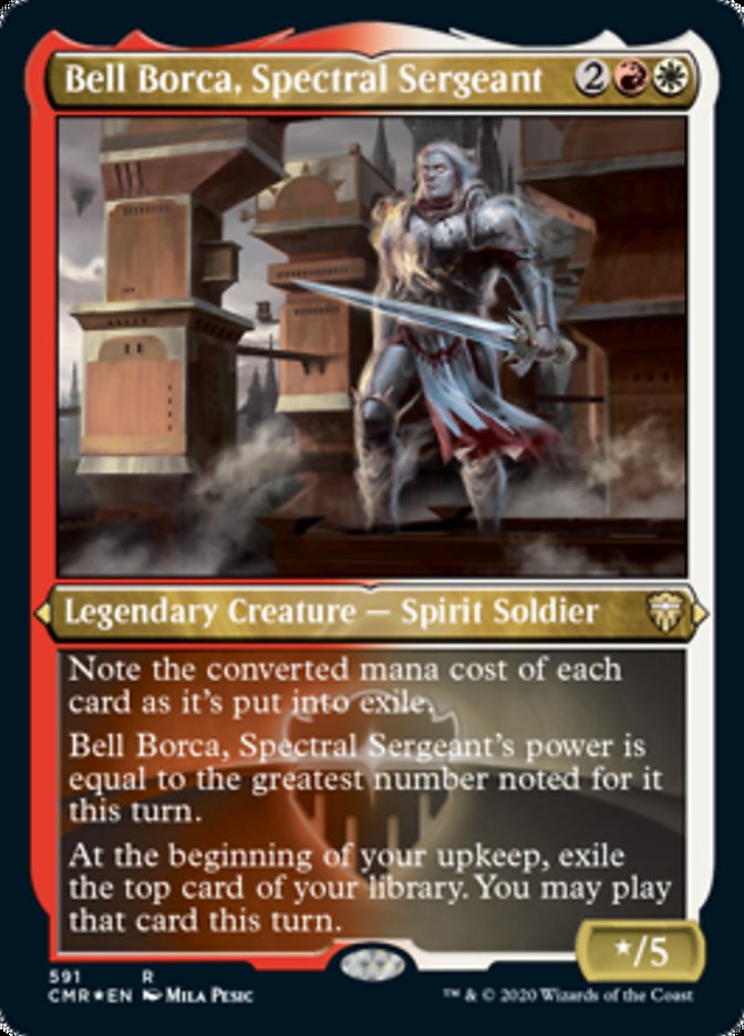 Bell Borca, Spectral Sergeant (Etched) [Commander Legends] | Pegasus Games WI