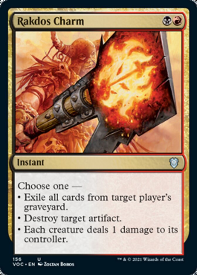 Rakdos Charm [Innistrad: Crimson Vow Commander] | Pegasus Games WI