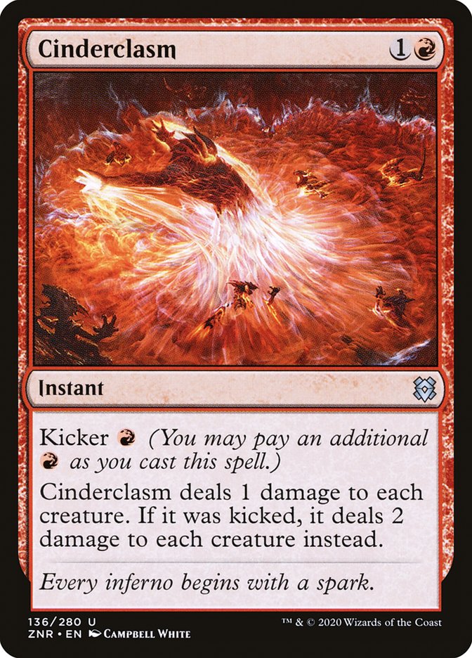 Cinderclasm [Zendikar Rising] | Pegasus Games WI