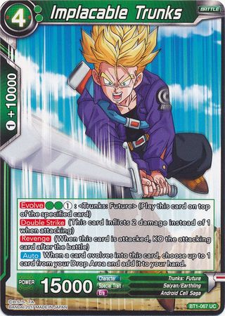 Implacable Trunks [BT1-067] | Pegasus Games WI